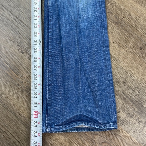 7 for All Mankind Women’s Bootcut Jeans, embellished back pockets, size 28 - Picture 8 of 15